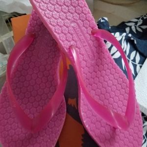 Rocket Dog Hot Pink Sandel high heels 8m NIB